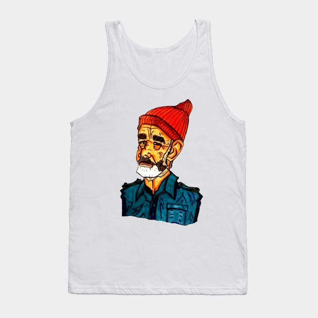 Steve Zissou Tank Top by MattisMatt83